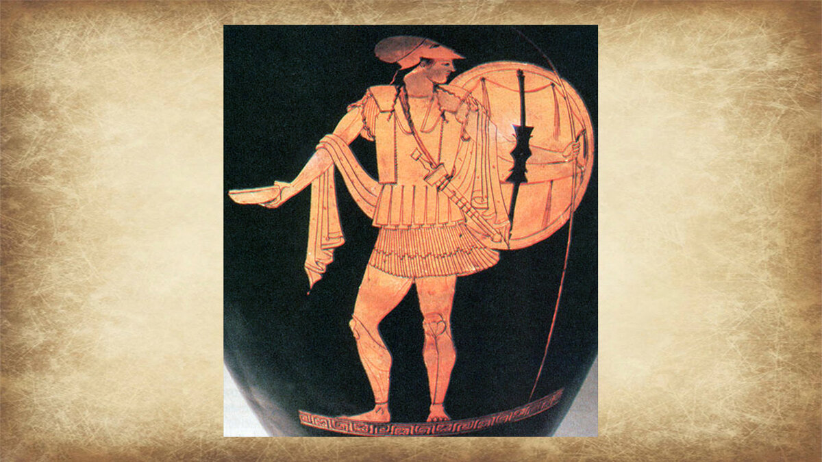 Греческий воин.