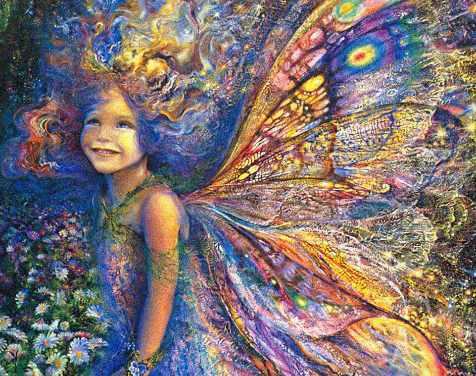 Фантастический мир картин художницы Жозефины Уолл. Взято из открытых источников.