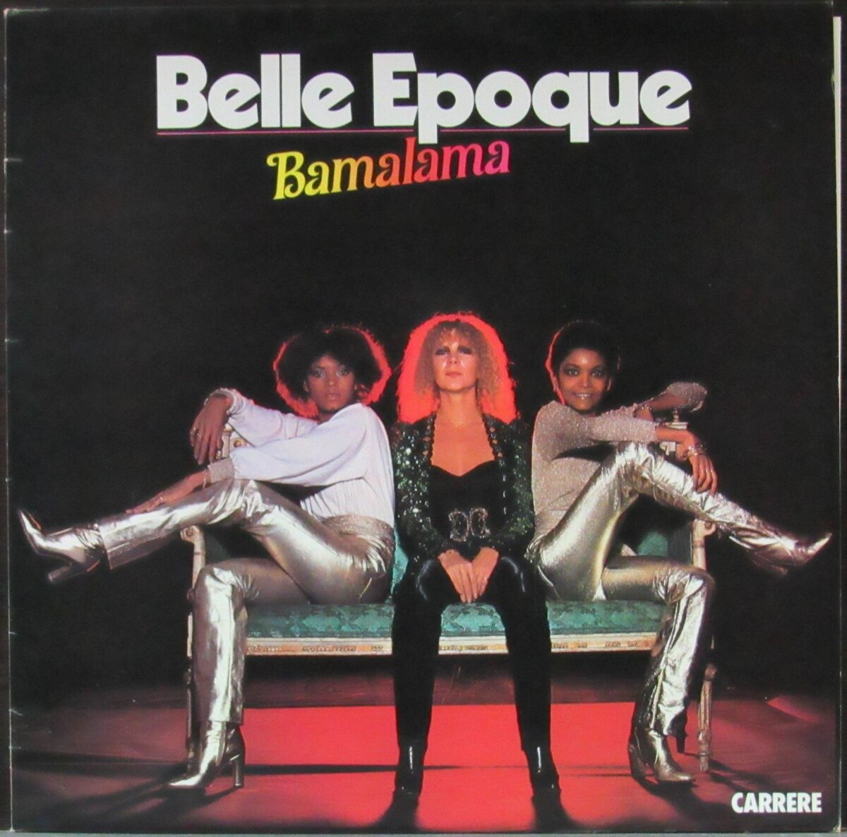 Обложка сингла французского трио Belle Epoque с песней Bamalama (1978).