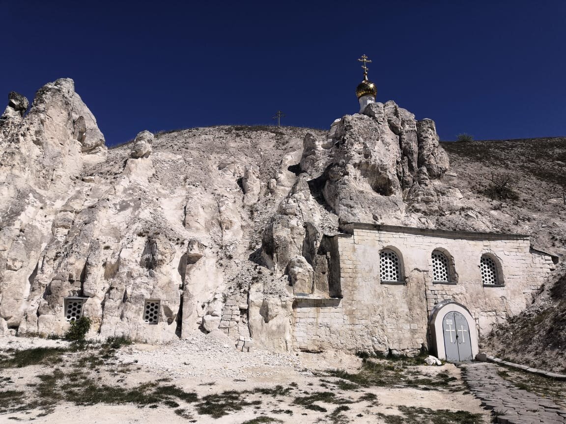 Свято-Успенский ДИВНОГОРСКИЙ пещерный мужской монастырь, Лискинский район, Воронежская область
