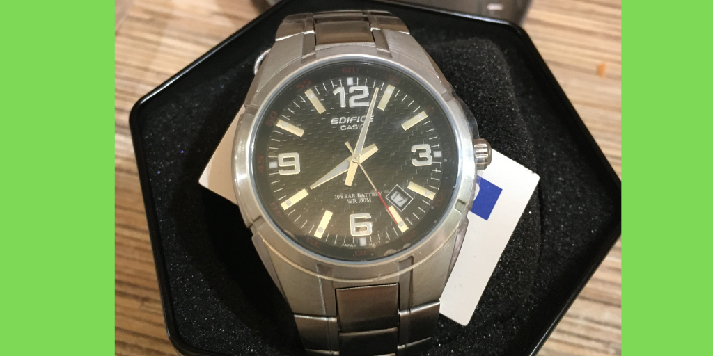 Часы Casio пришли в такой упаковке