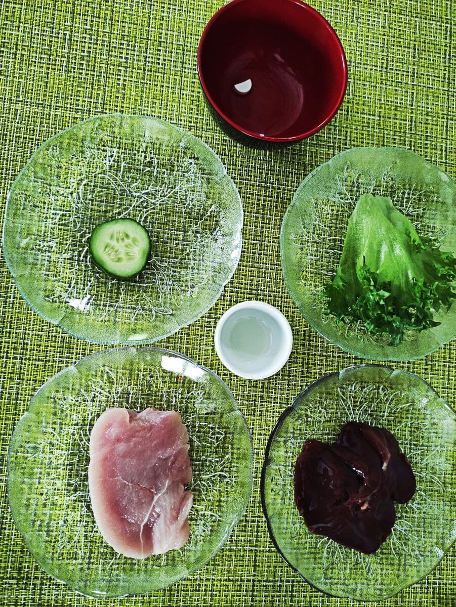 Подготовим ингредиенты для салата