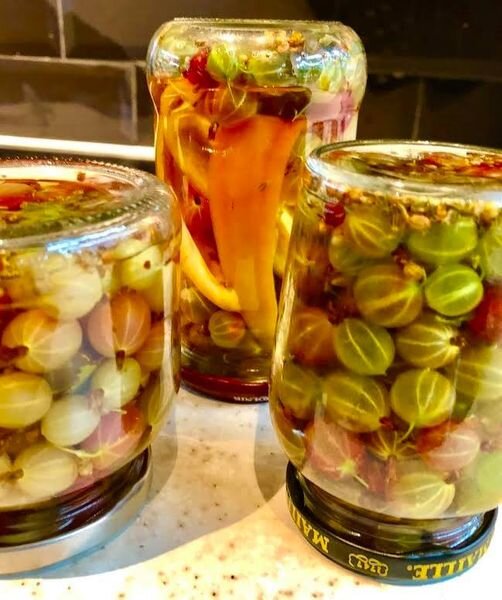 Маринованный крыжовник/ Кухня Дилетантов фотография: Алёна Андреева