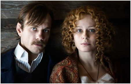              А.Горбатов и Ю.Пересильд в сериале Ю.Мороза "Угрюм-река"