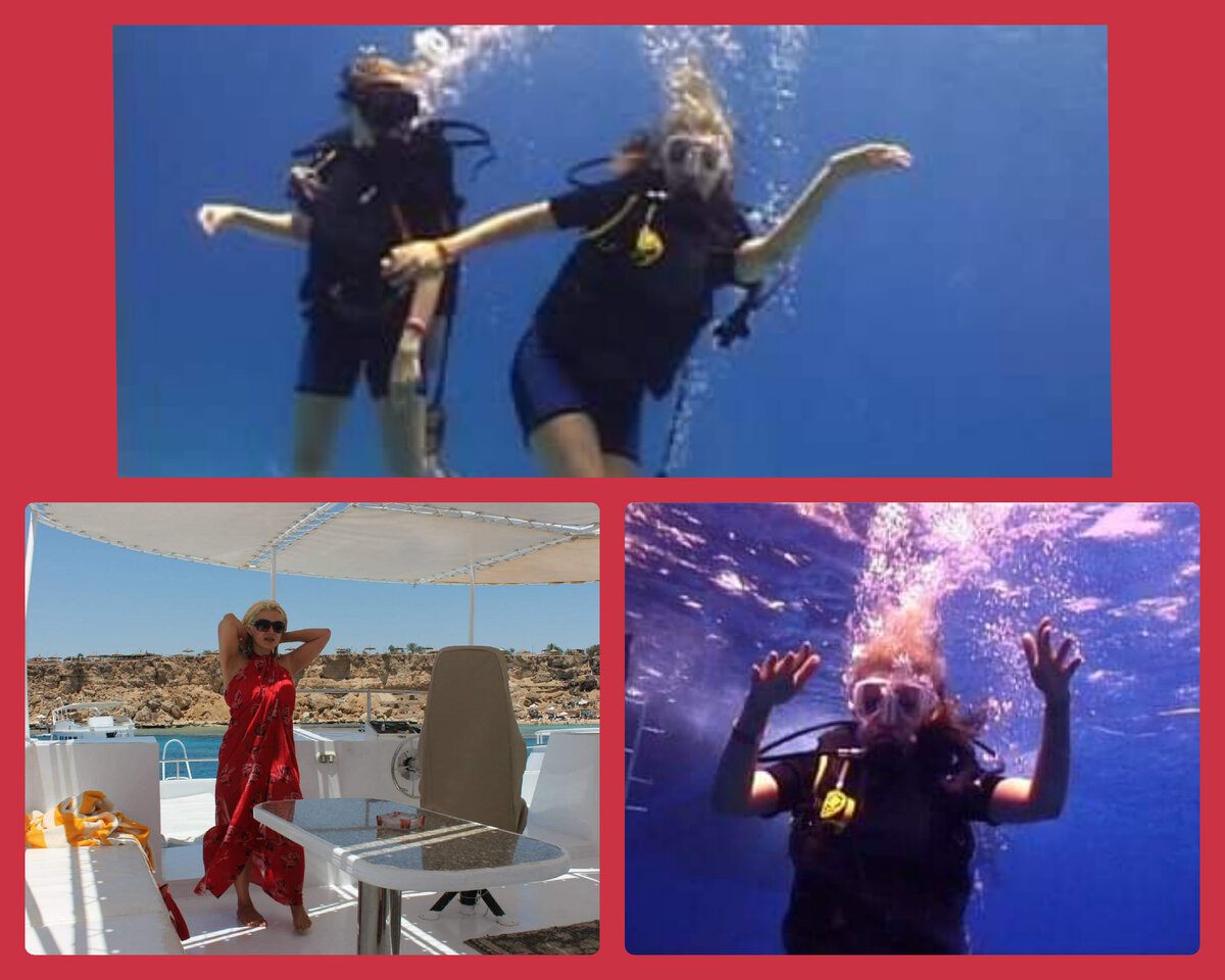 Немного "скучной жизни" от зожниц. Дайвинг в Шарм Эль Шейхе