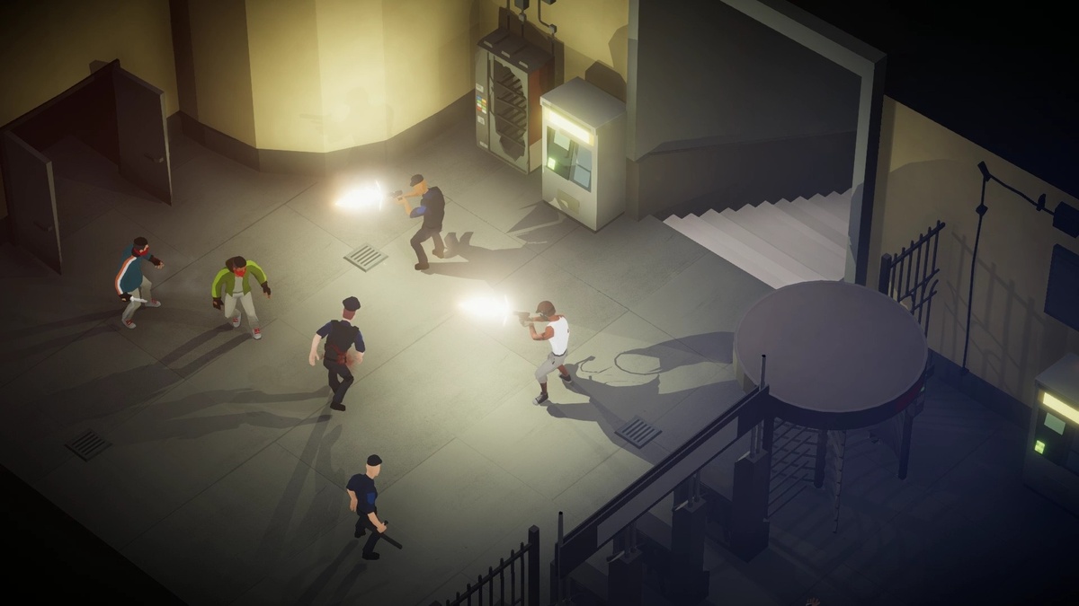 Игра Midnight Fight Express!