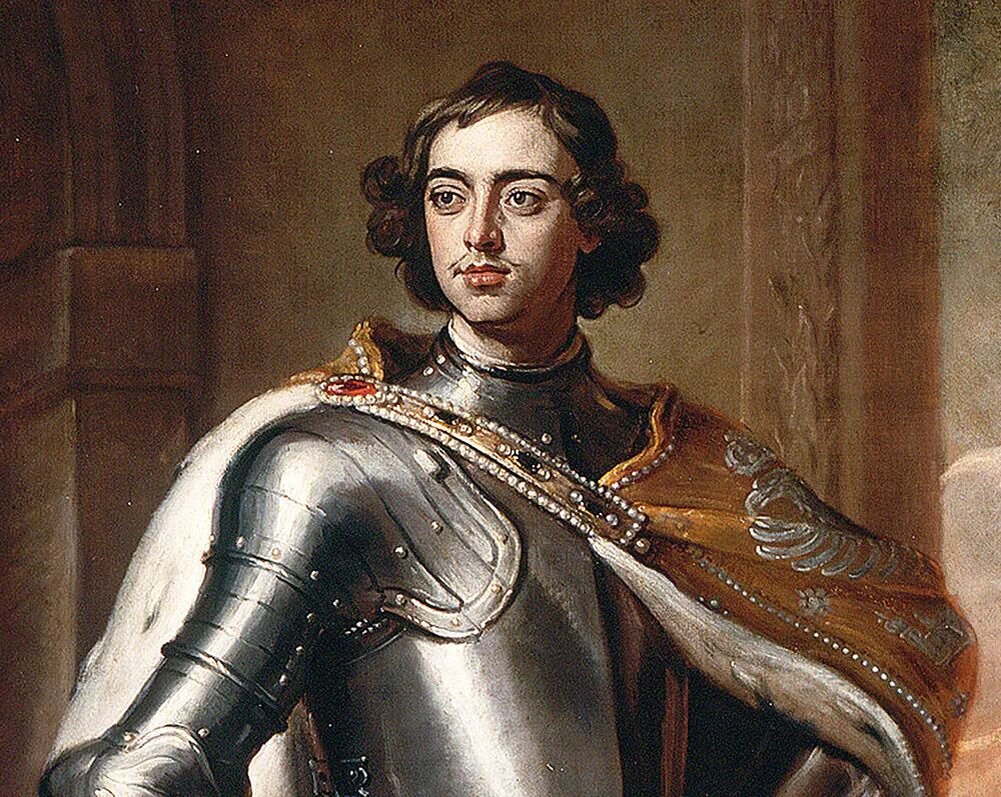 Петр в молодости