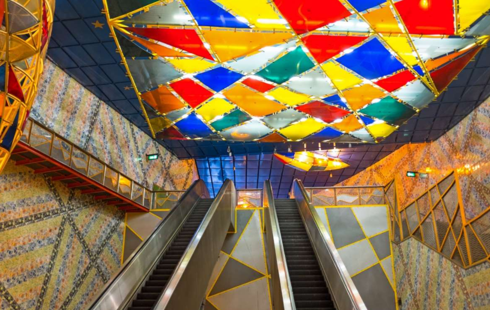 Метро Лиссабона / фото из личного архива