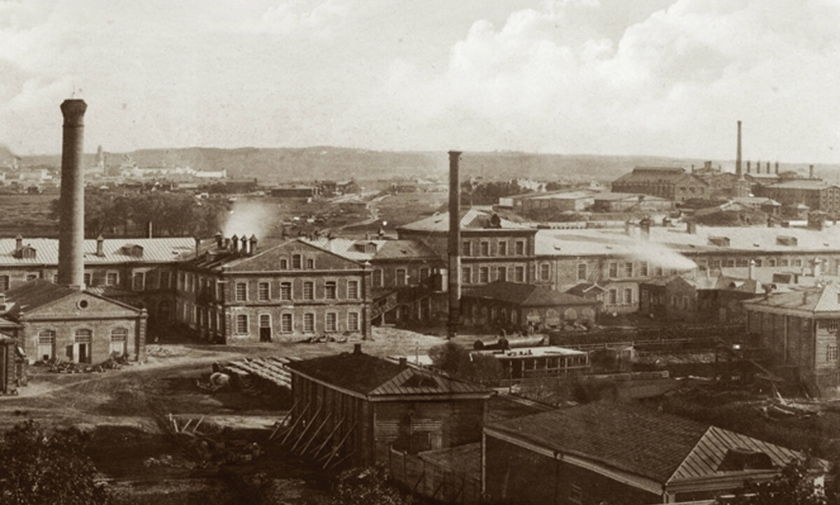Трехгорная мануфактура, 1876 год