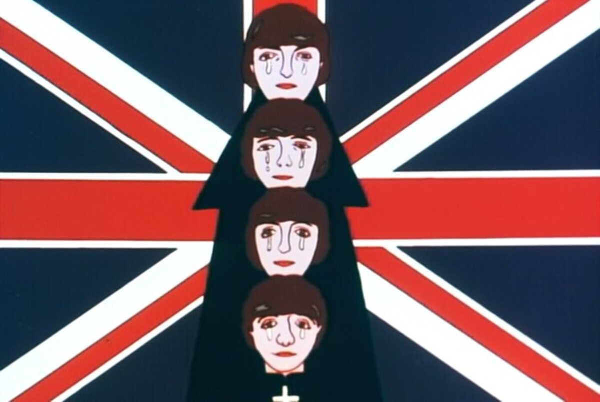 Работа Ёкоо Таданори для группы The Beatles. Изображение: pinterest.com
