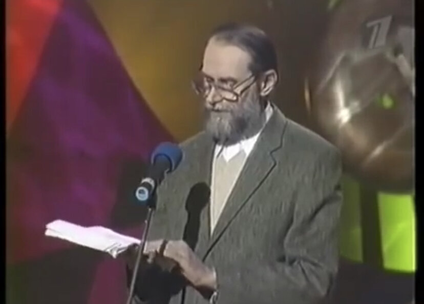 Виктор Коклюшкин. Кадр из программы