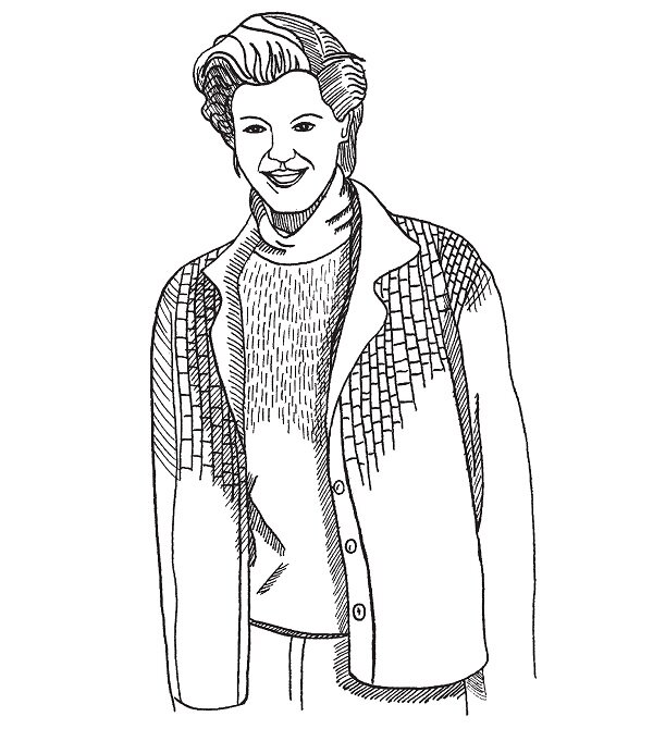 Кофта-пиджак крючком