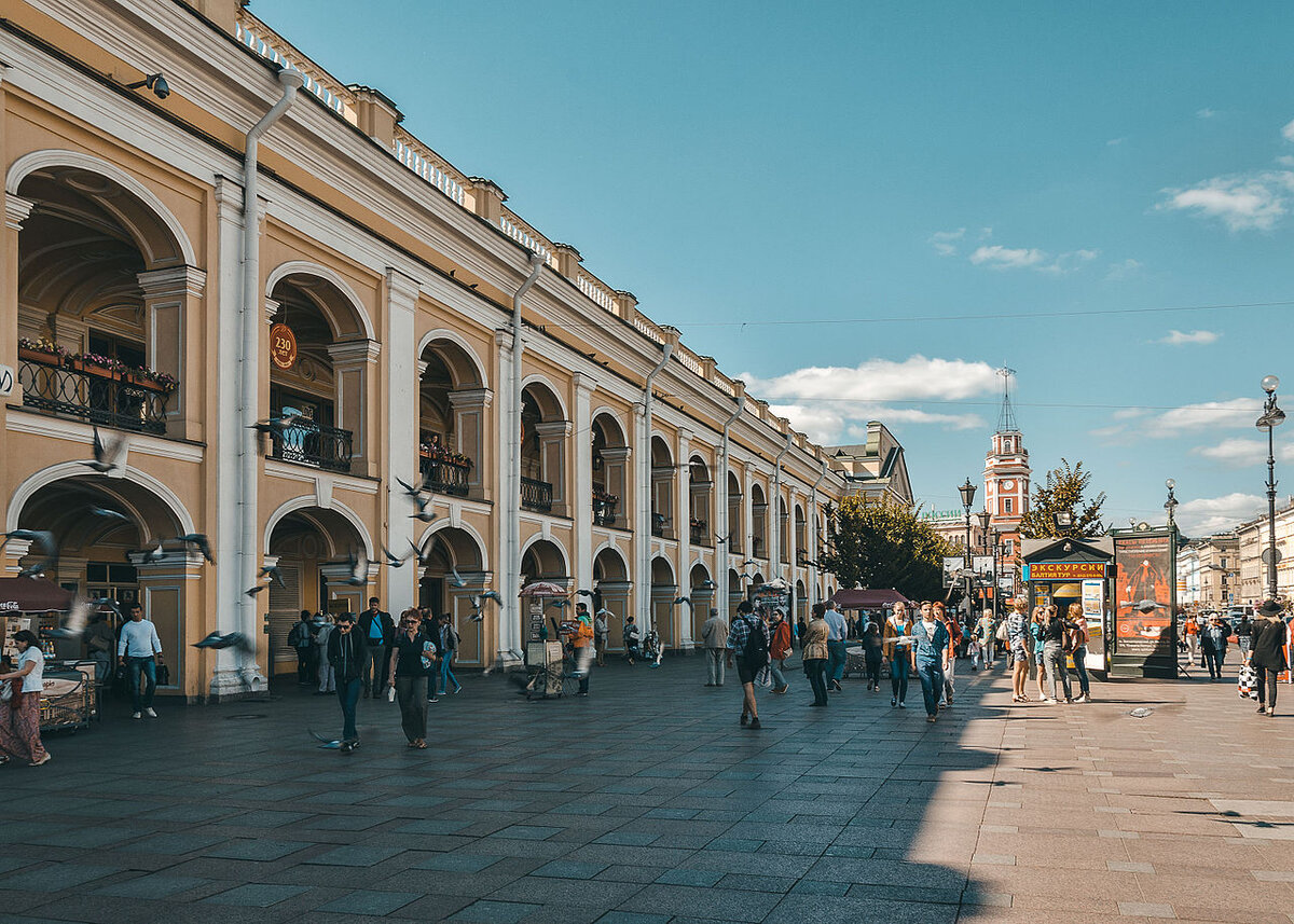 Фото гостиного двора в питере