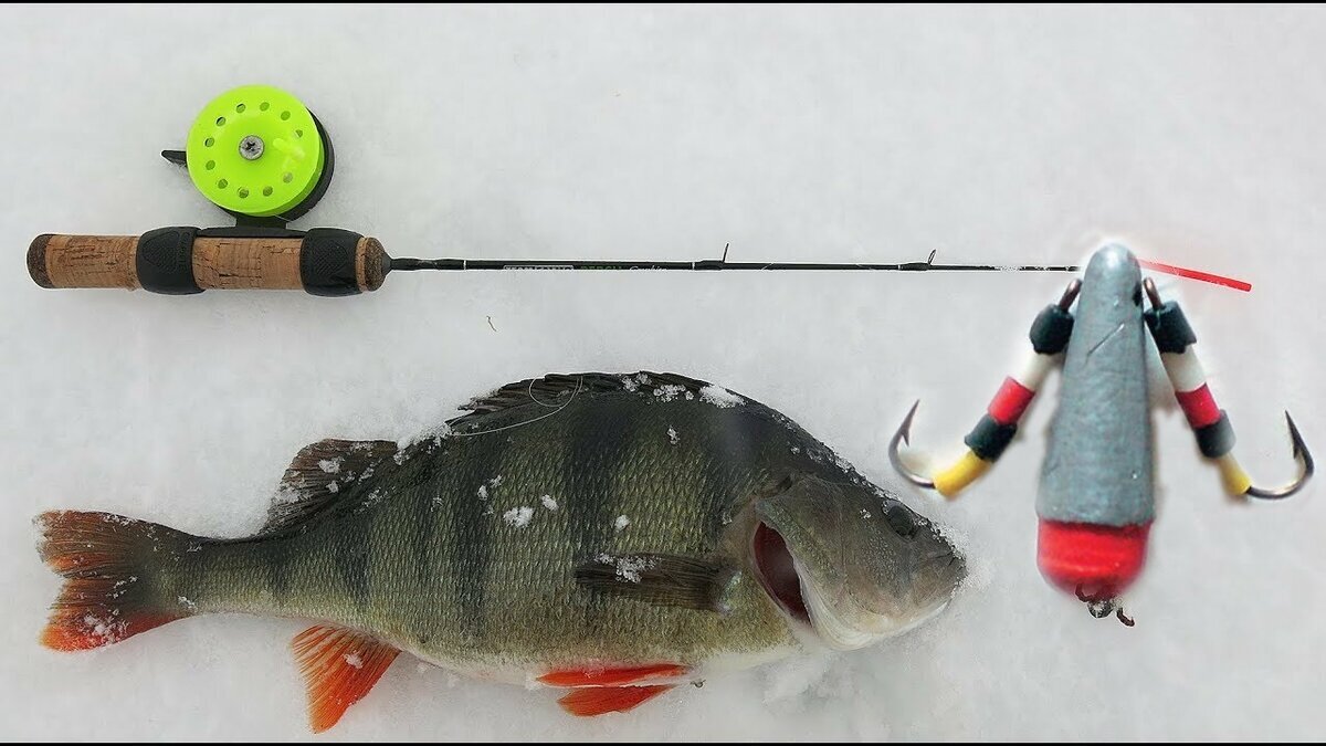 Балда на окуня(красный низ)