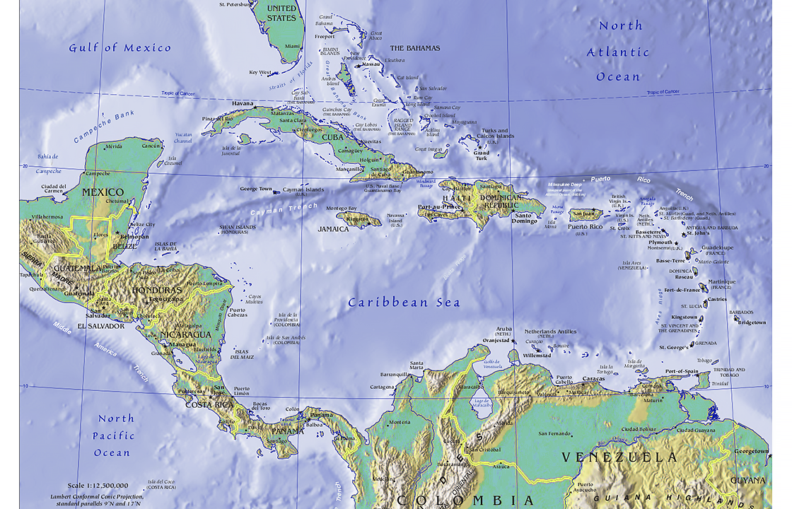 Карибский регион на карте. Карибское море на карте. Карта Карибского моря 1914. Географическое положение Карибского моря. Береговая линия Карибского моря на карте.