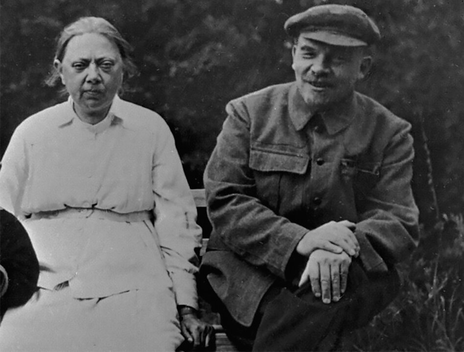Надежда Крупская и Ленин