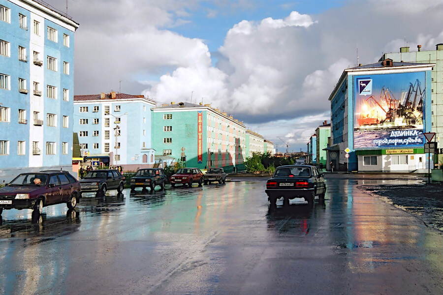 Дудинка самый северный город земли.