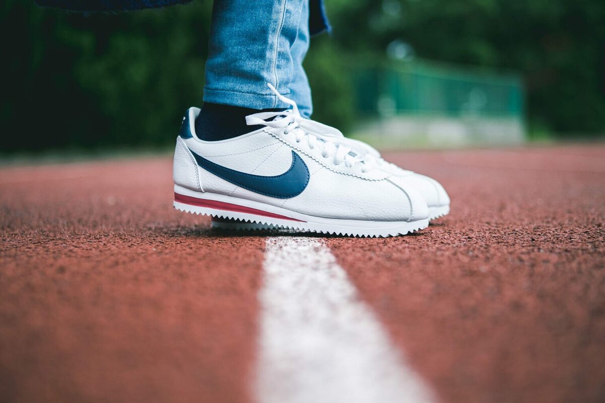 Nike cortez shop blue ribbon