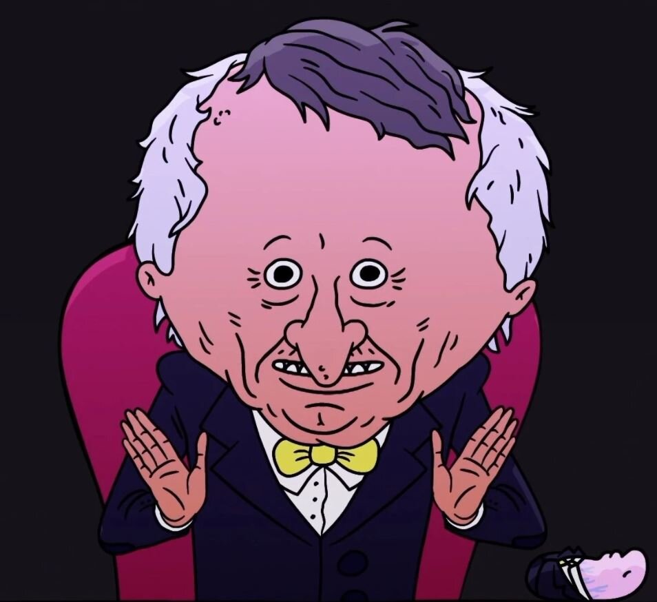 Тот самый босс компании "Smiling Friends"