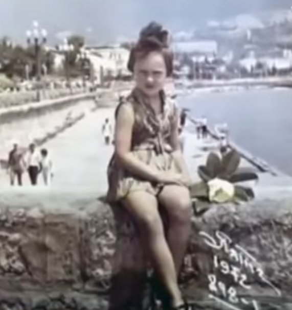 Наталья Суркова в юности 