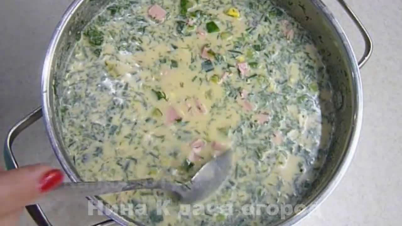 ВКУСНЕЙШАЯ Зимняя Окрошка с колбасой и квасом. Окрошка из замороженных  огурцов