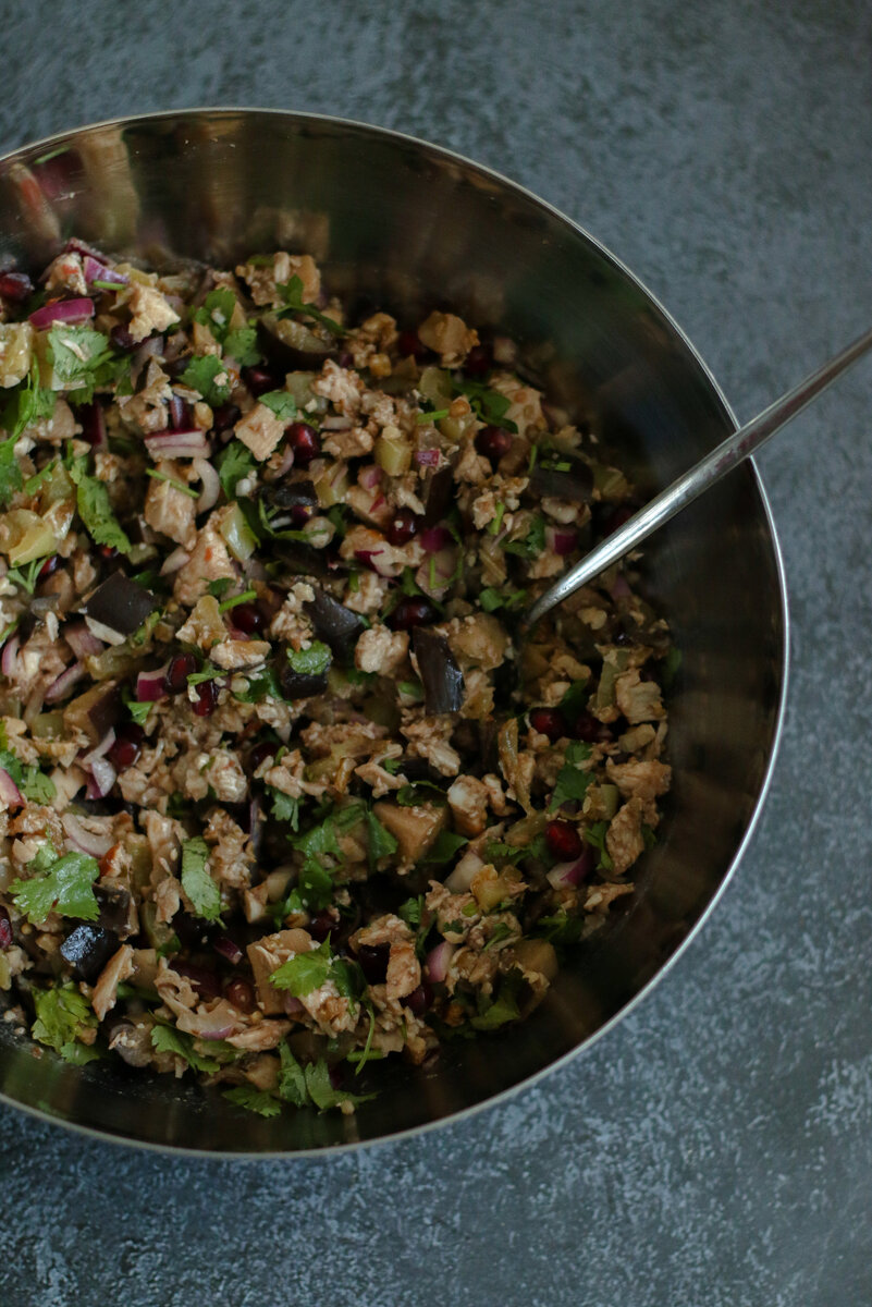 салат Ацецили с курицей 