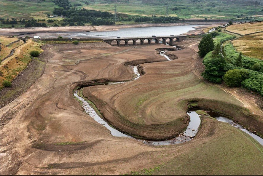 Высохшее русло реки в Англии. Источник: Ondrej Hajek/CTK Photo/Alamy Live News