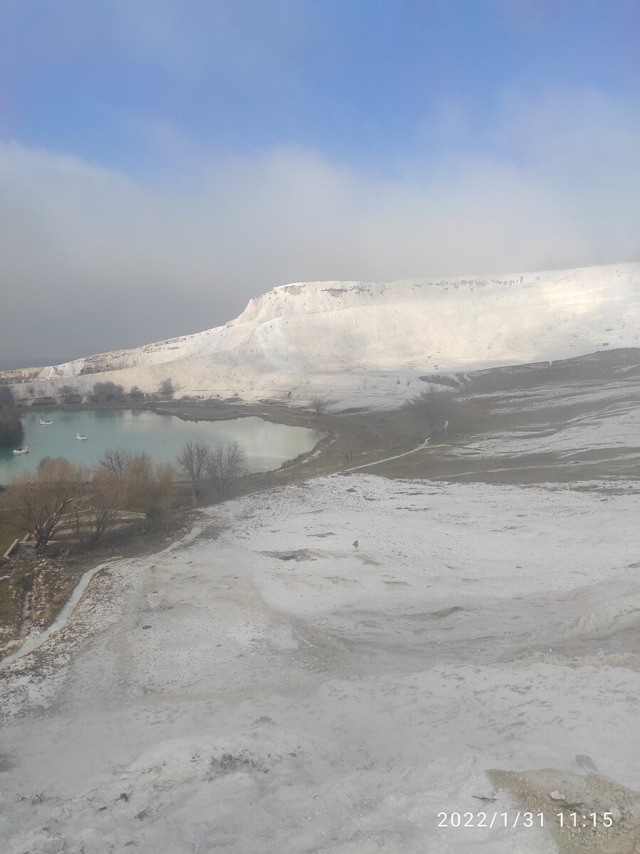 Памуккале зимой 