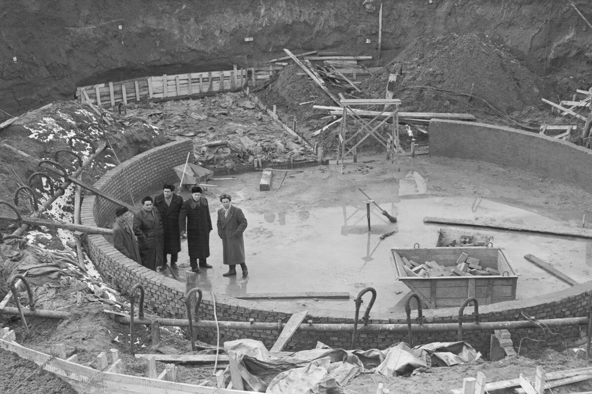 Фундамент Останкинской телебашни