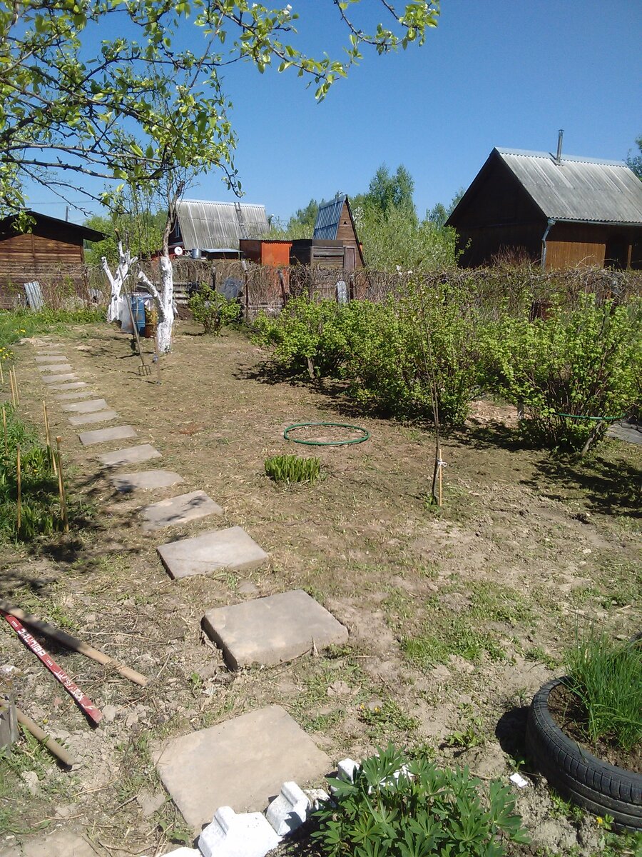 фото дачи до и после