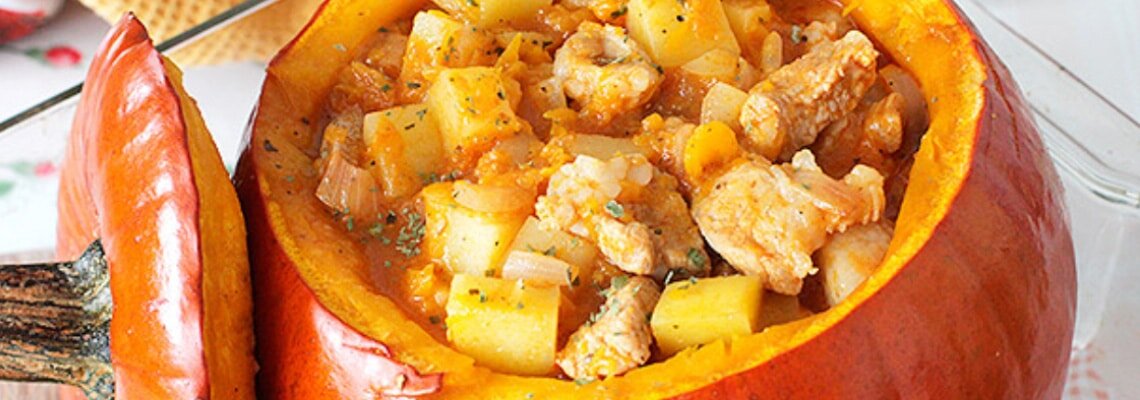 Картофель с тыквой рецепты с фото Тыква с начинкой из картофеля и мяса (рецепт) Кушать Подано! Дзен
