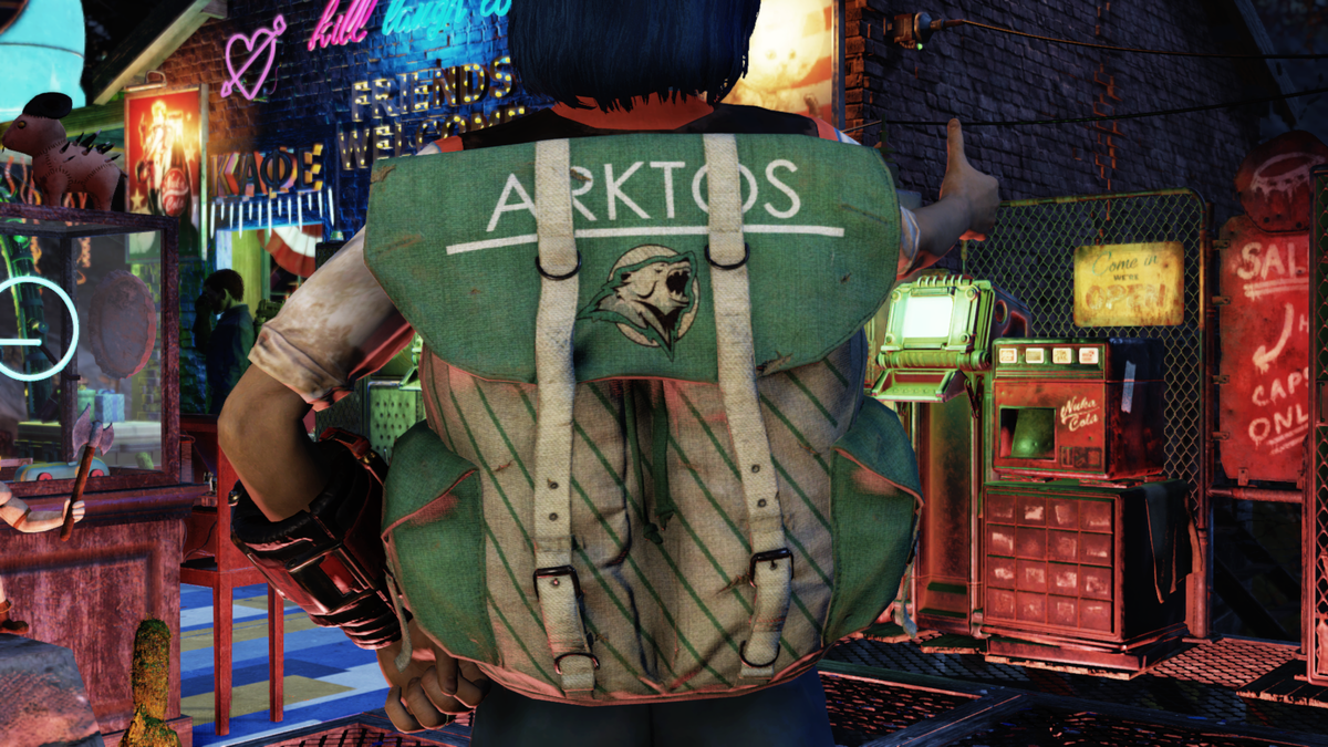 Fallout 76: модификация для рюкзака "Арктос Фарм"