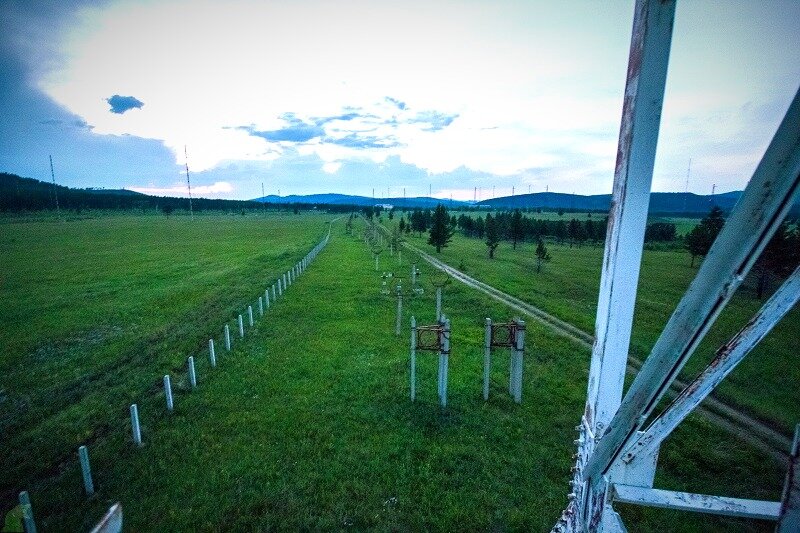 Заброшенный антенный комплекс инопропаганды Радиоцентра 