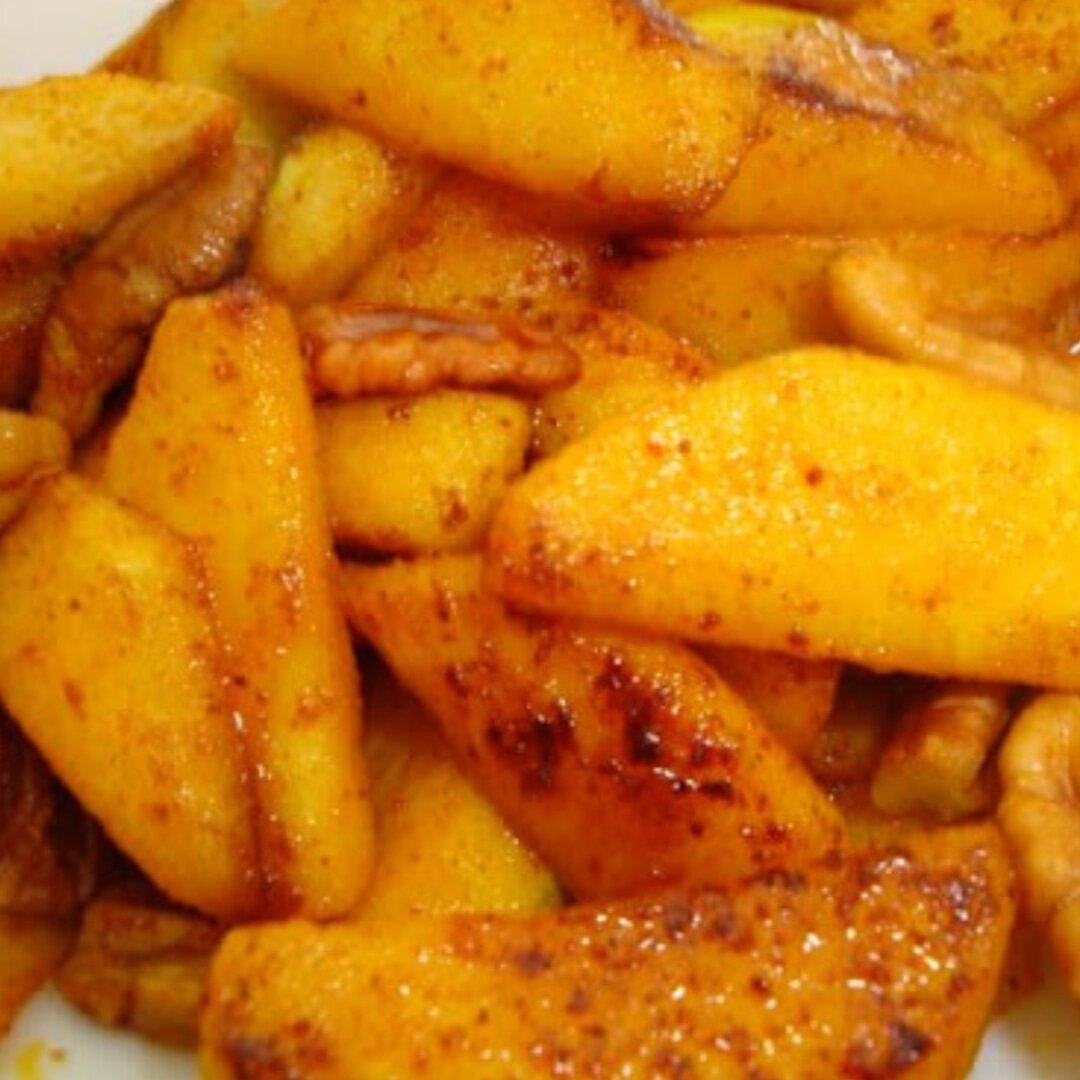 Жареные яблоки