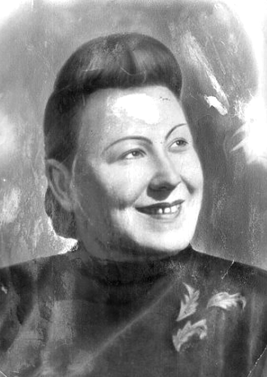 Григорьева Нина Дмитриевна, в девичестве – Борисик.
фотография из семейного архива 