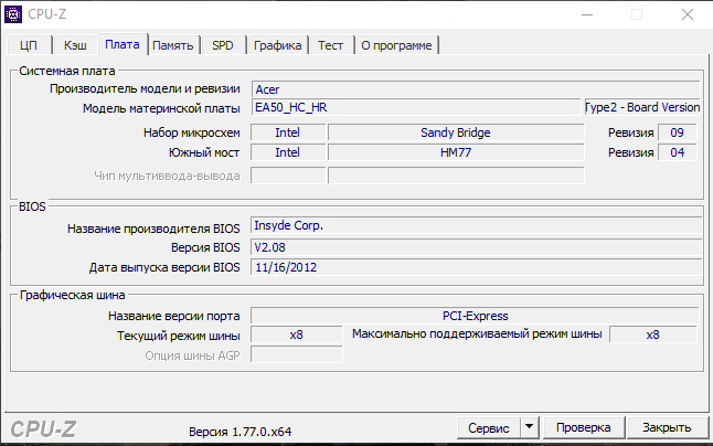 южный мост - это чипсет