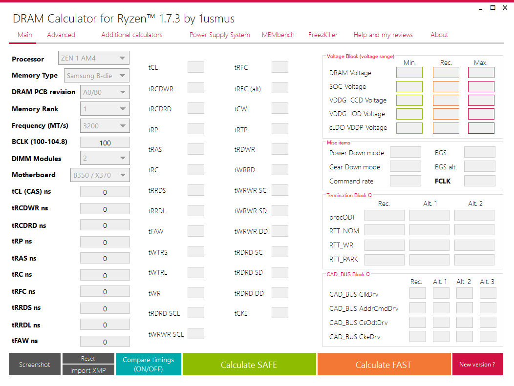 Изучаем калькулятор для настройки памяти на AMD Ryzen. DRAM Calculator for  Ryzen by 1usmus | i2HARD.RU | Дзен