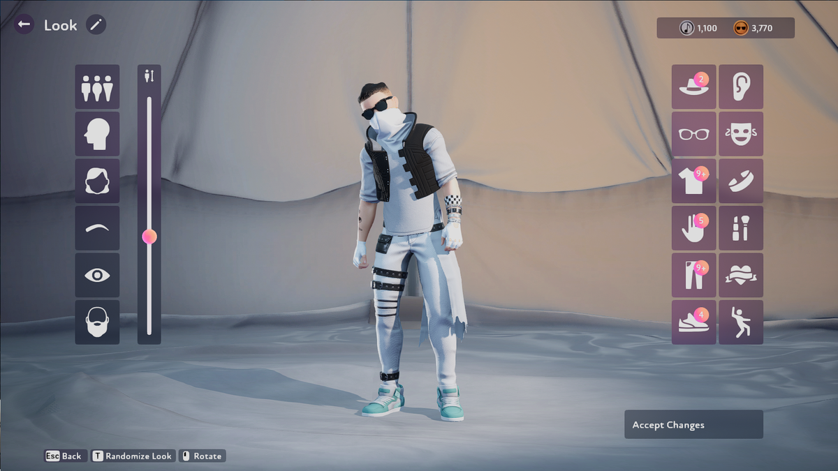 Кастомизация вашего аватара в игре интересна и проста. Смотрите какой красавчик у меня получился. Сразу видно, словно выступал на одной сцене с каким-нибудь Тиесто или Мартином Гэрриксом.