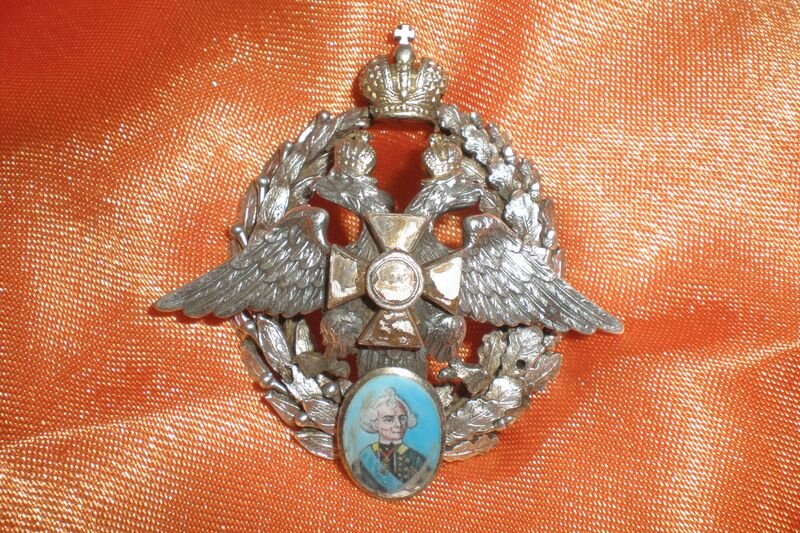 Значок Суворовского Суздальского пехотного полка.