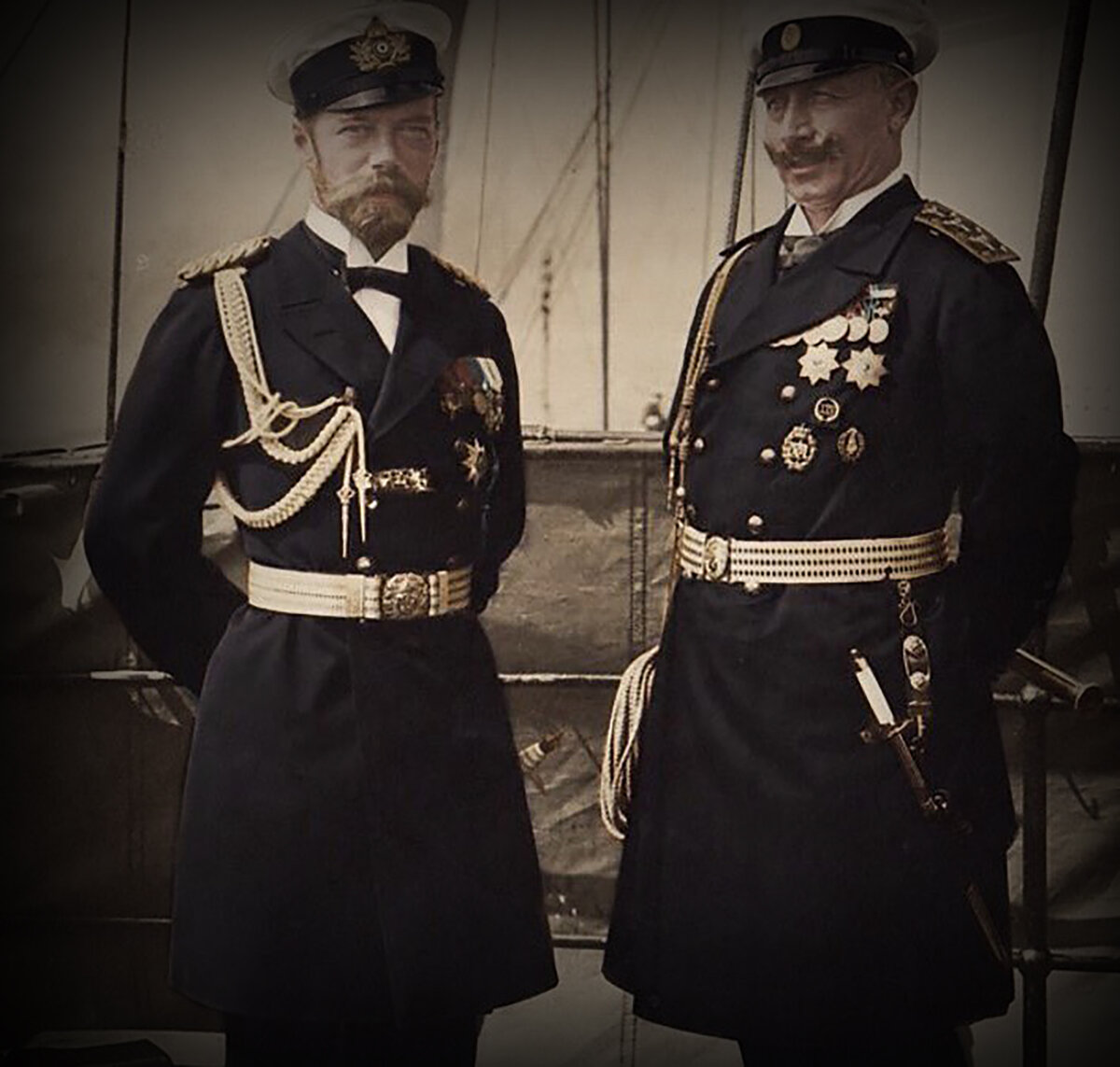 Николай II и Вильгельм II