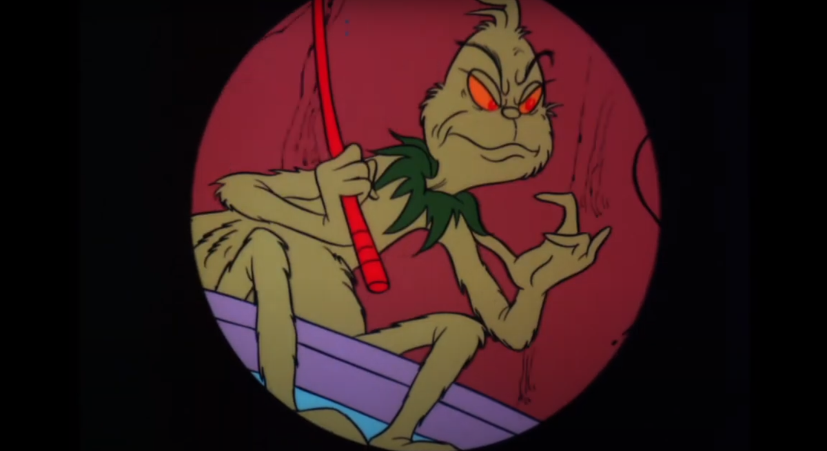 Кадр из мультфильма «Хэллоуин - ночь Гринча». Скриншот сделан автором канала