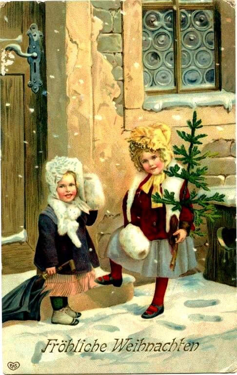 Открытка 1912-го года - год рождения моего дедуси