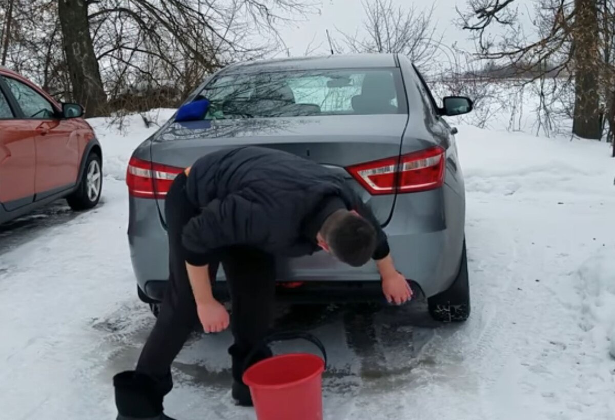 Несколько правил мойки автомобиля в зимний период. Поделился опытом бывалый  автомойщик