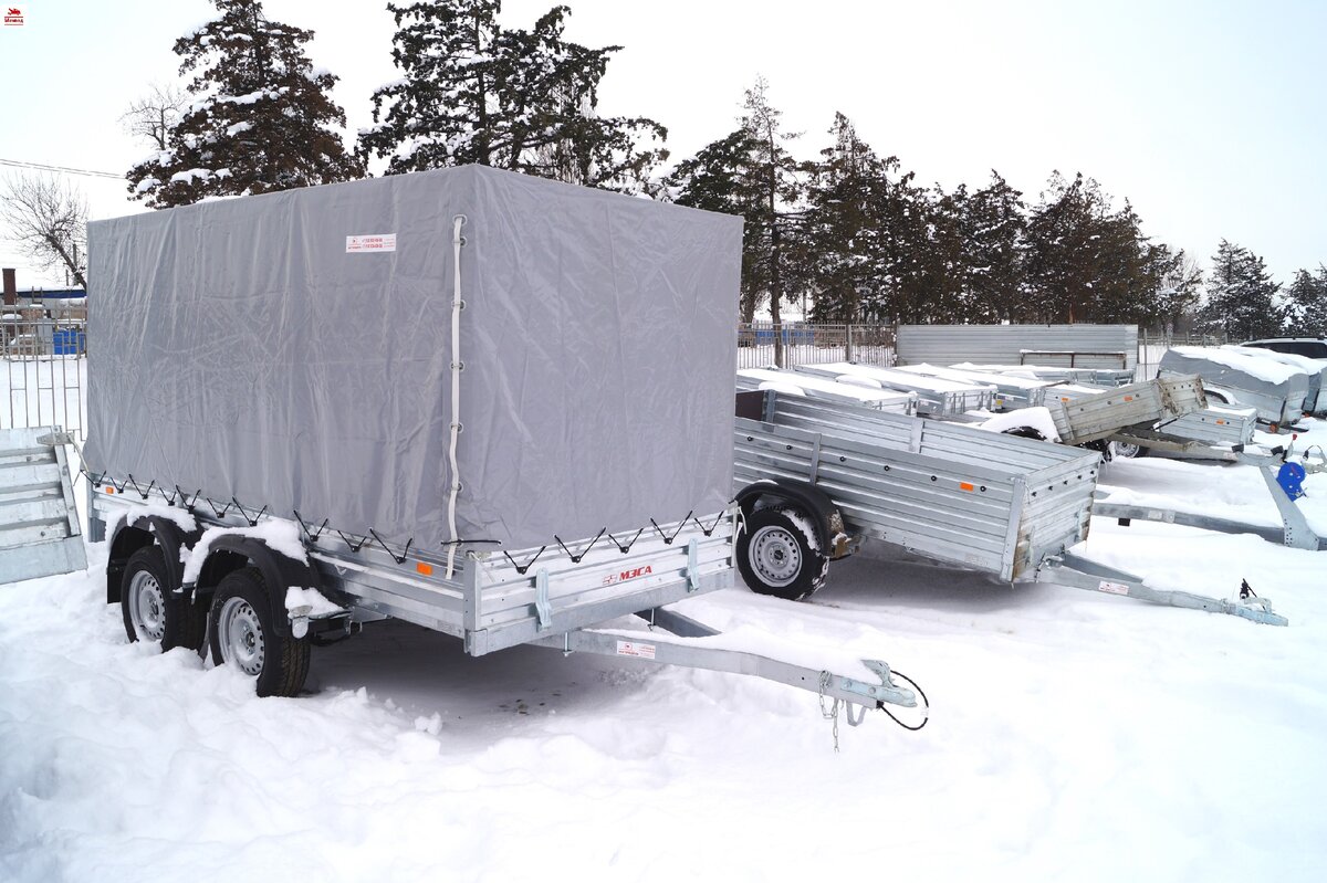 Выбираю прицеп для перевозки снегохода. Рассказываю, что посоветовали ...