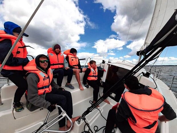 Бродячие парусные лагеря проходят по длинному маршруту