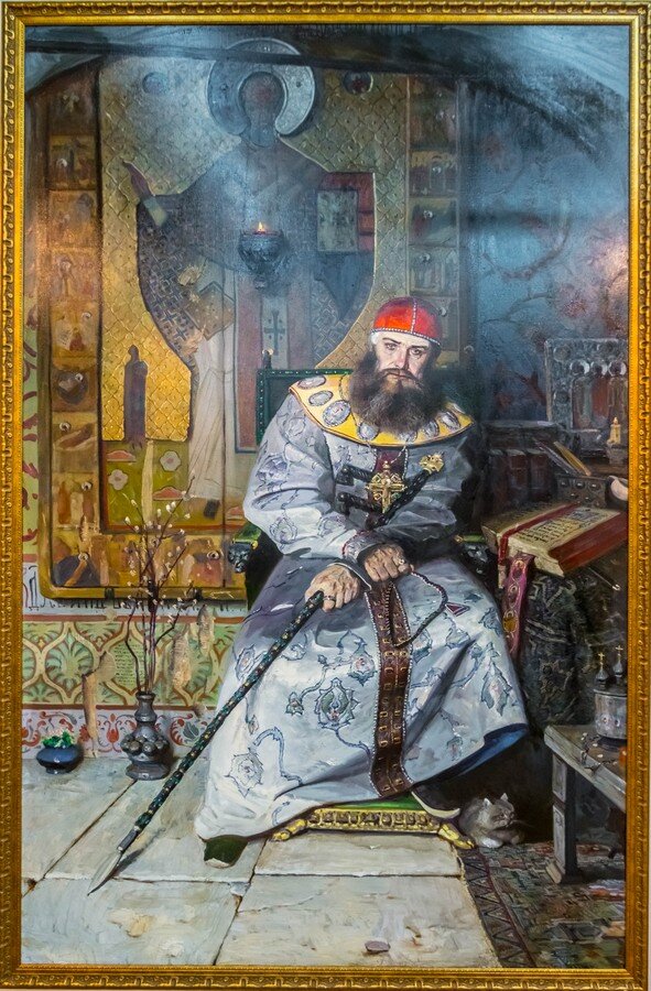Тишайший (царь Алексей Михайлович) картина замечательного художника П.Рыженко