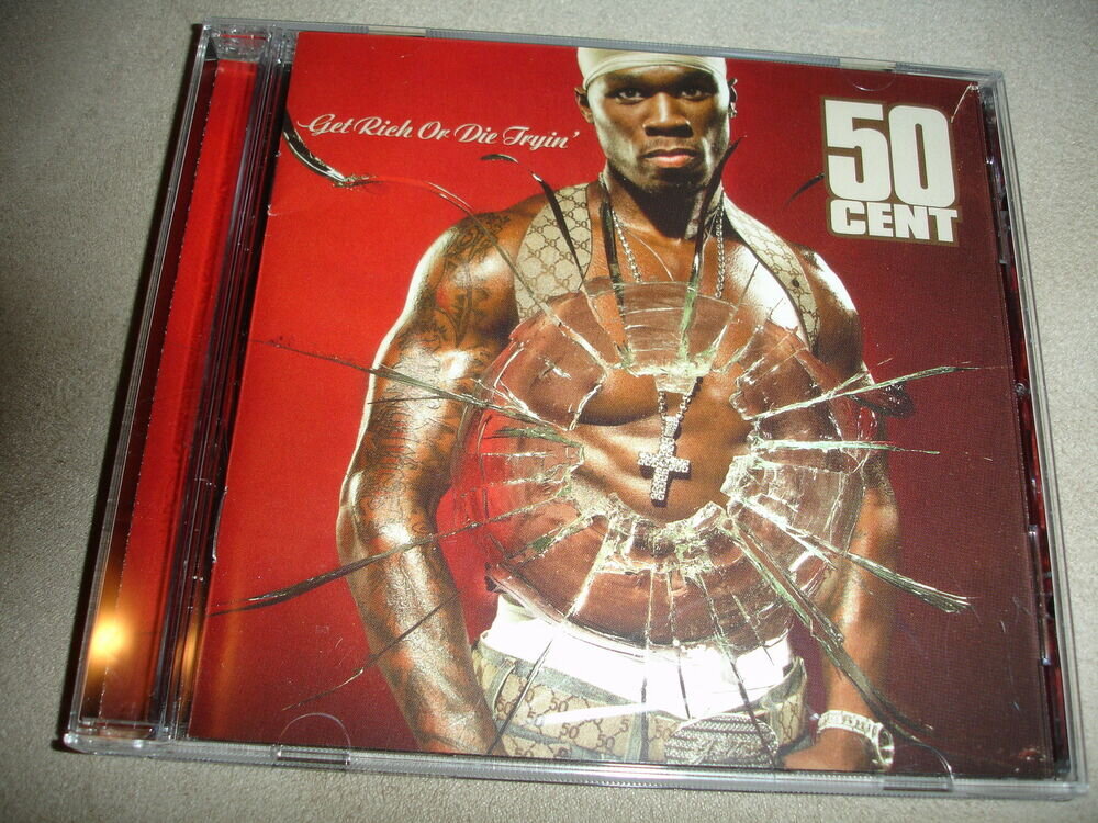 Дебютный диск 50 Cent - Get Rich Or Die Tryin', на котором вышла песня In Da Club. 2003