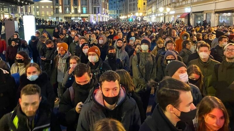 Вот так выглядела акция 21 апреля в Москве.  Фото Яндекс.Картинки