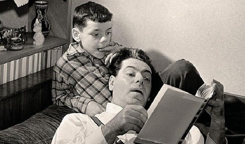 Аркадий Райкин с сыном