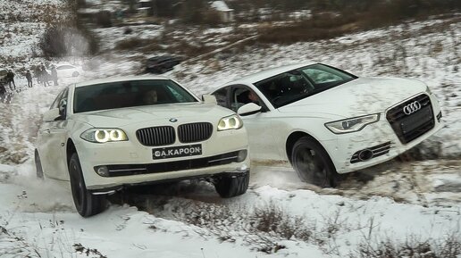 ГЕЛИК поспорил с AUDI A6 и BMW 5 на OFFROAD